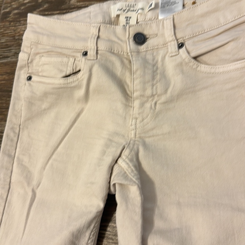 Off White Basic Pants - image 2